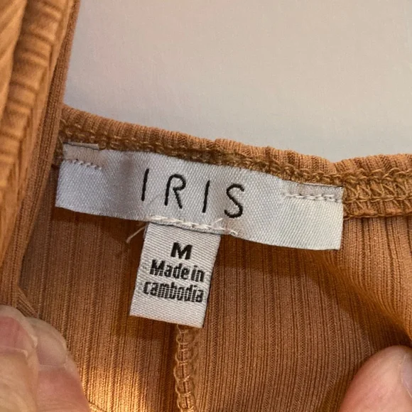 Iris Backless Tan Dress - Picture 2 of 6